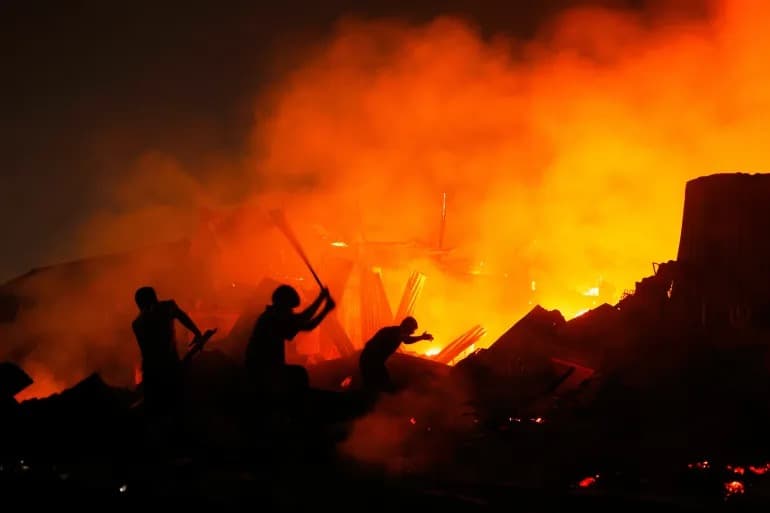 Fire Safety Background
